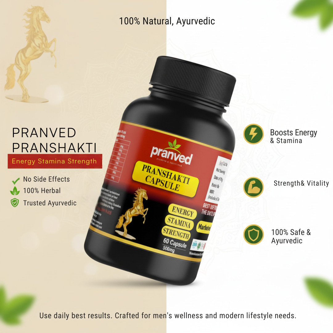 Pranshakti | Ayurvedic Daily Energy & Wellness Supplement